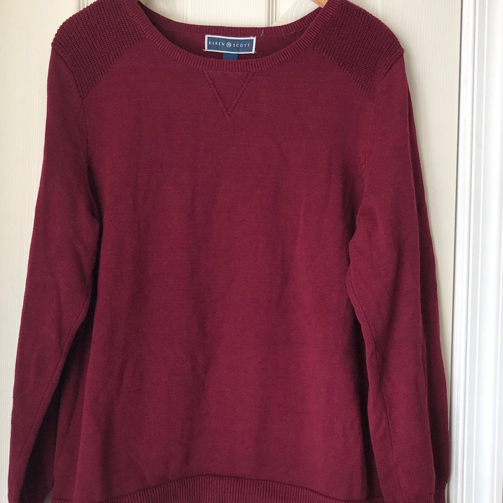 Karen Scott sweater size XL